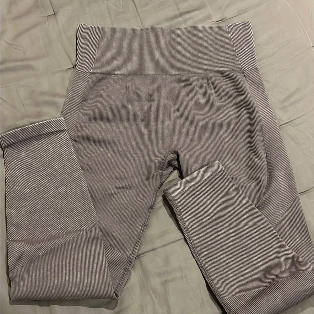 JoyLab Gray High-Waist Seamless Leggings